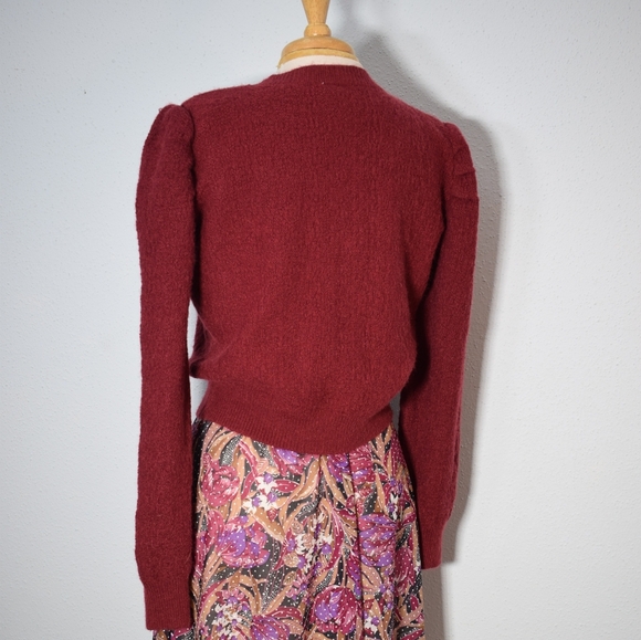 Raspberry Puff Sweater - Picture 7 of 7
